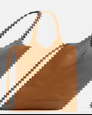 Answear.LAB poseta de piele culoarea maro