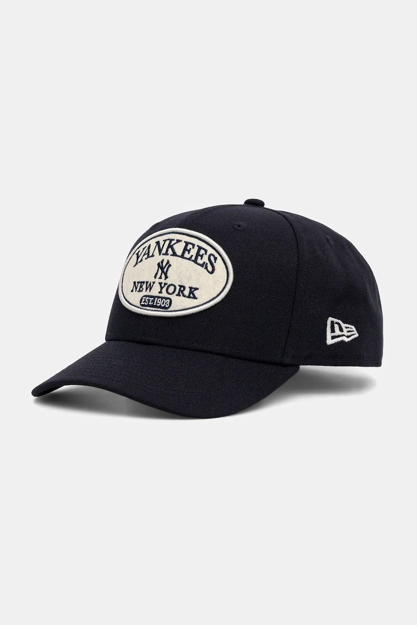 New Era șapcă culoarea bleumarin, 60691208