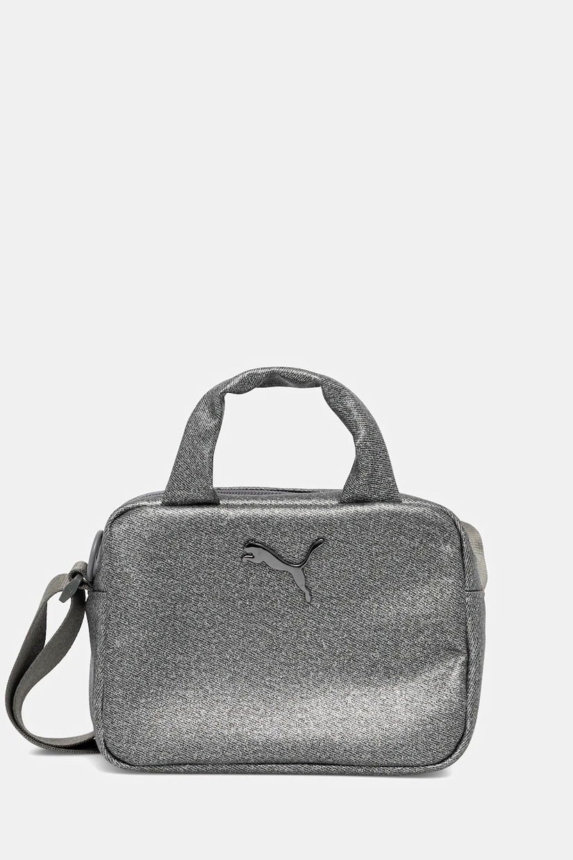 Puma poșetă Up Glam Mini Grip Bag culoarea gri, 91710