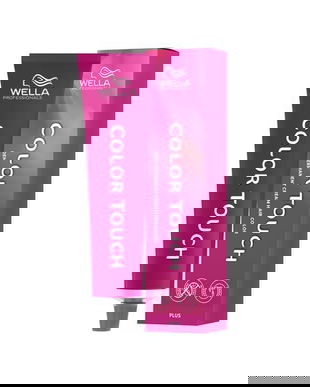 Vopsea de Par Demipermanenta - Wella Professionals Color Touch, Plus, Light Blonde Natural Brown 88/07, 60 ml