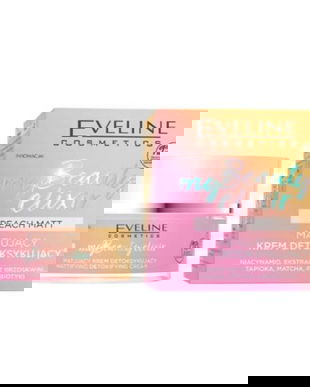 Crema Detoxifianta si Matifianta Piersica,My Beauty Elixir, Eveline Cosmetics, 50 ml