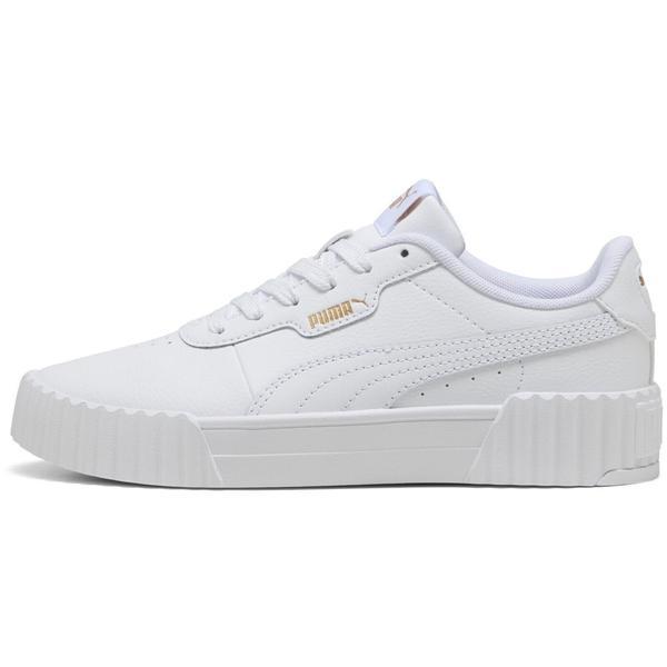 Pantofi sport unisex Puma Carina 3.0 Jr 40147601, 36, Alb