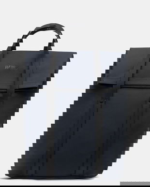 Rains rucsac 12940 2 Way Tote Backpack culoarea bleumarin, mare, uni, 12940