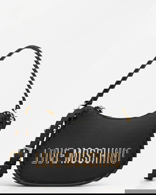 Love Moschino poșetă culoarea negru, JC4027PP1NKD0000