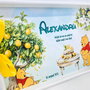 Set aniversar personalizat 1 anisor - Winnie the Pooh and lemons - Tavita mot si accesorii