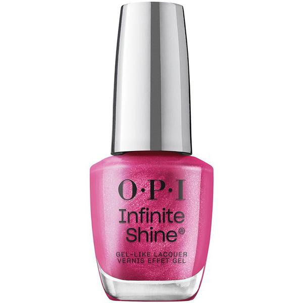 Lac de Unghii cu Efect de Gel - OPI Infinite Shine, Metallic Mega Mix Collection, nuanta DeJa RoUgE, 15 ml