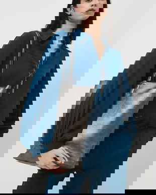 Medicine poșetă culoarea argintiu