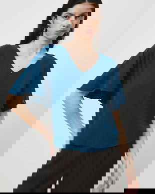 Medicine bluza culoarea verde, neted