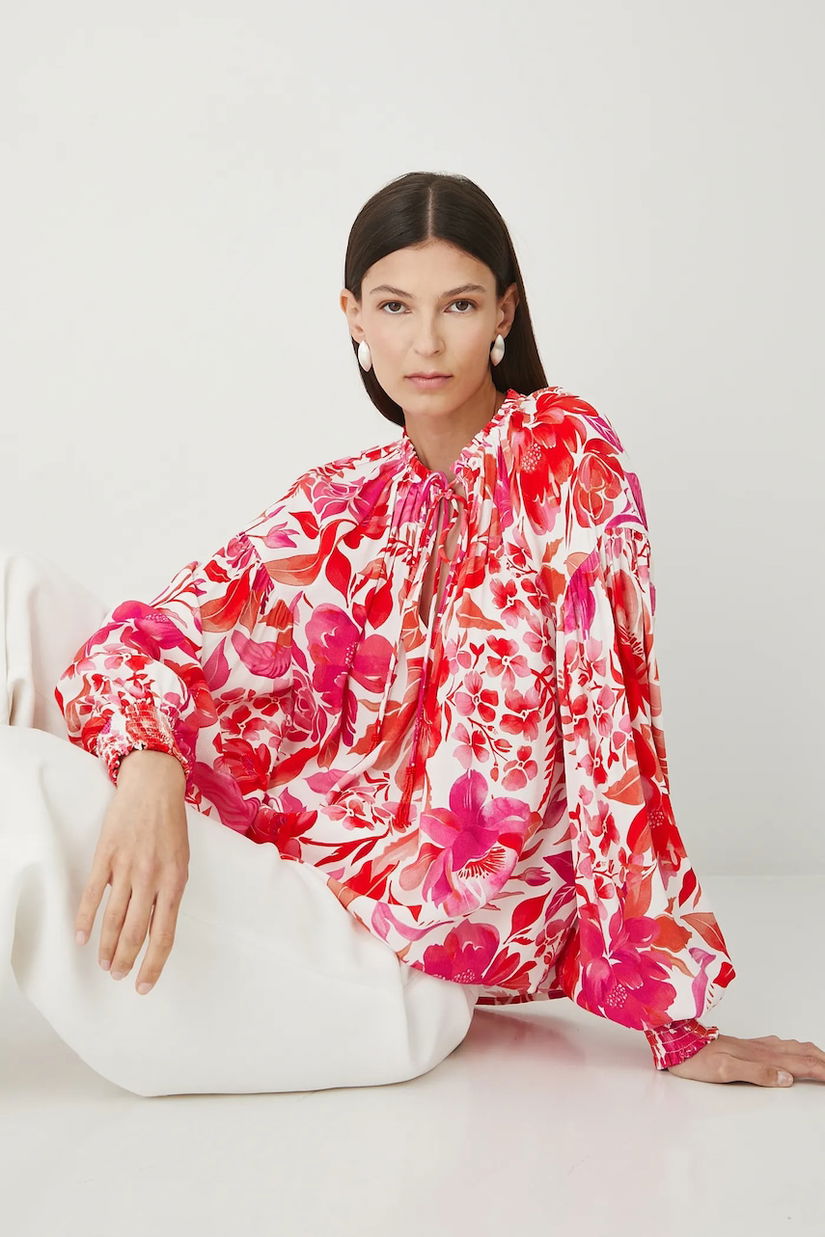 Medicine bluza culoarea alb, modelator