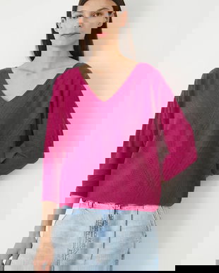 Medicine pulover culoarea roz, light