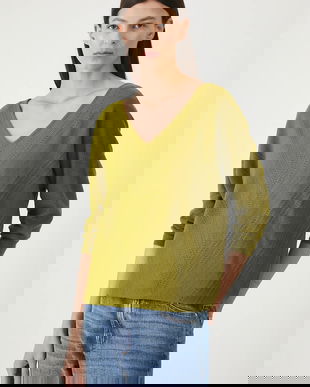 Medicine pulover culoarea verde, light