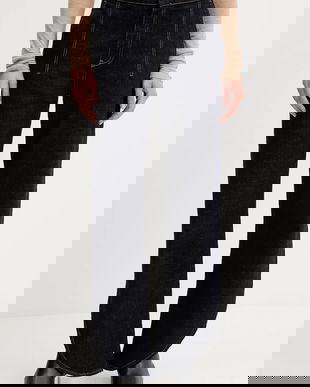 Liviana Conti jeans culoarea albastru marin, F5WY73