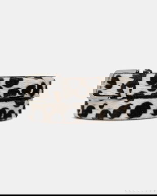 Liviana Conti curea de piele culoarea bej, A5WB02