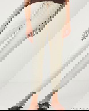 Medicine pantaloni culoarea negru, fason chinos, medium waist