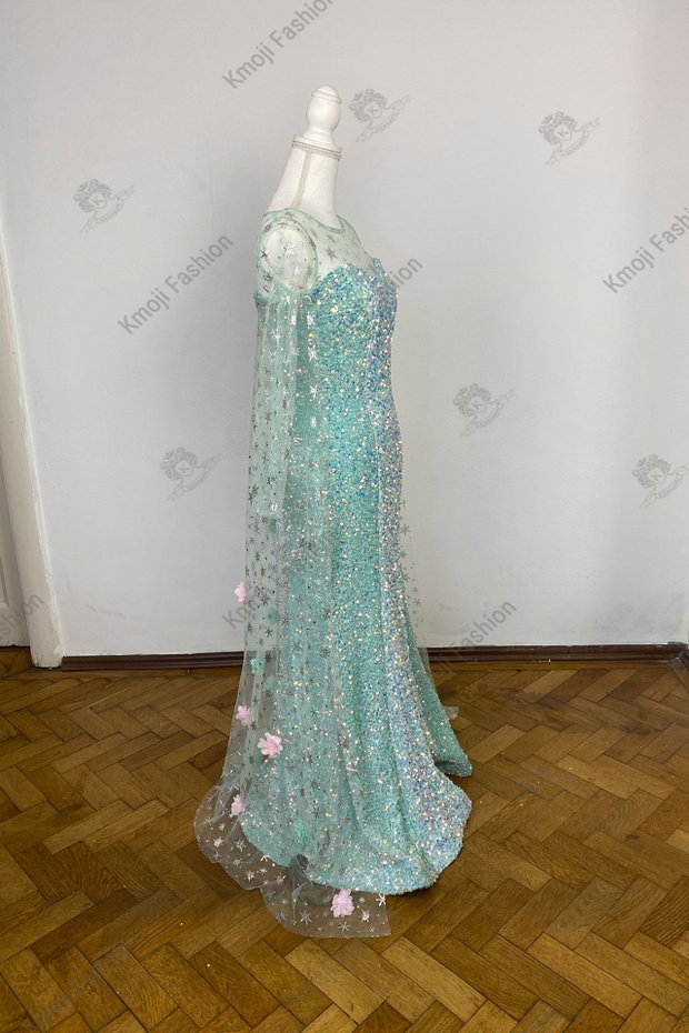 Rochie Elsa Frozen Fever Lux Adult