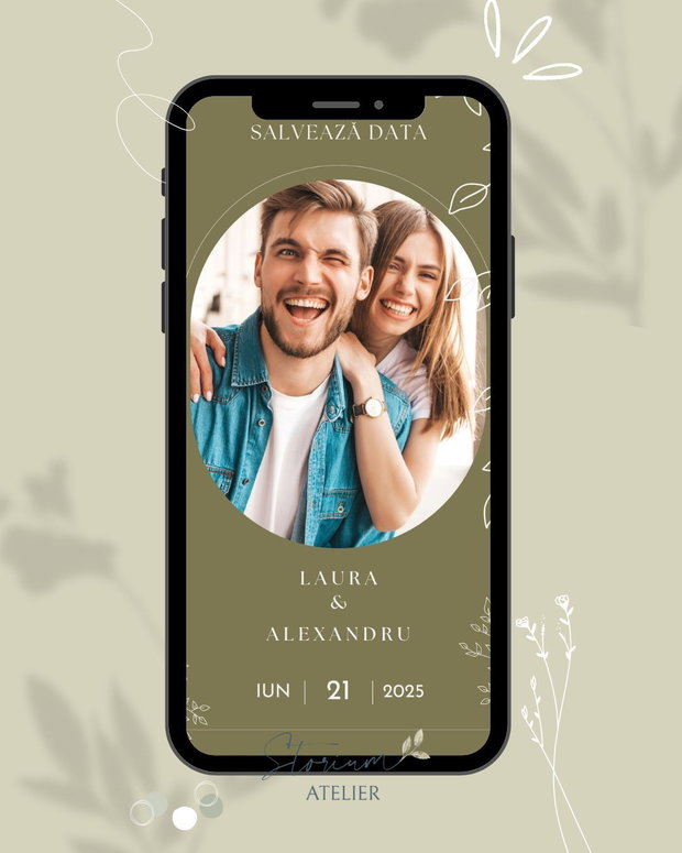 Invitatie nunta/botez electronica