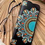 Etui ochelari pictat manual "Vacation Time"
