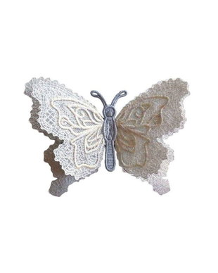 Brosa Fluture Dublu Filigran