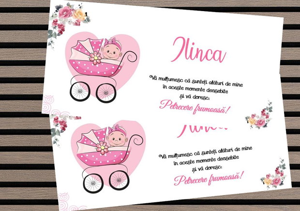 Plicuri bani botez gemeni Minnie & Mickey mouse