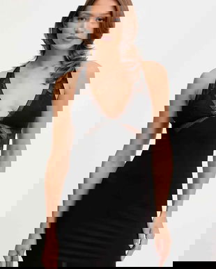 BOSS cămașă de noapte culoarea negru, 50545570
