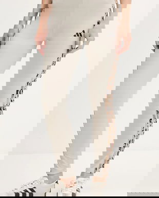 adidas colanți Animal culoarea bej, cu imprimeu, JM1867