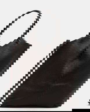 Answear.LAB poseta de piele culoarea maro