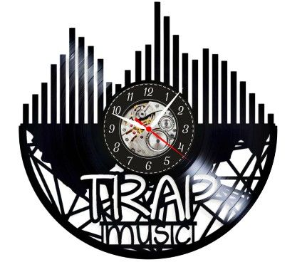 TRAP MUSIC-ceas de perete