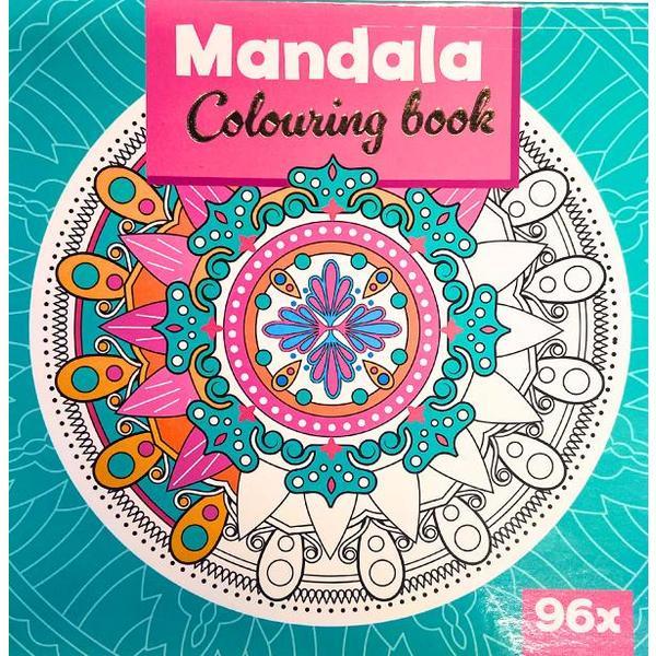 Mandala de Colorat Verde