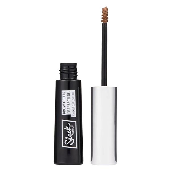 Gel pentru Definirea Sprancenelor cu Fibre - Sleek MakeUP Fibre Sleek Brow Getter Fibre Brow Gel, nuanta Blonde, 5 ml