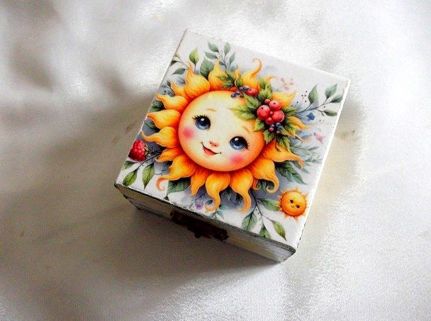 cutie lemn decorata 48123