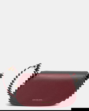 MICHAEL Michael Kors geantă de piele culoarea verde, 32S5GL0C1L