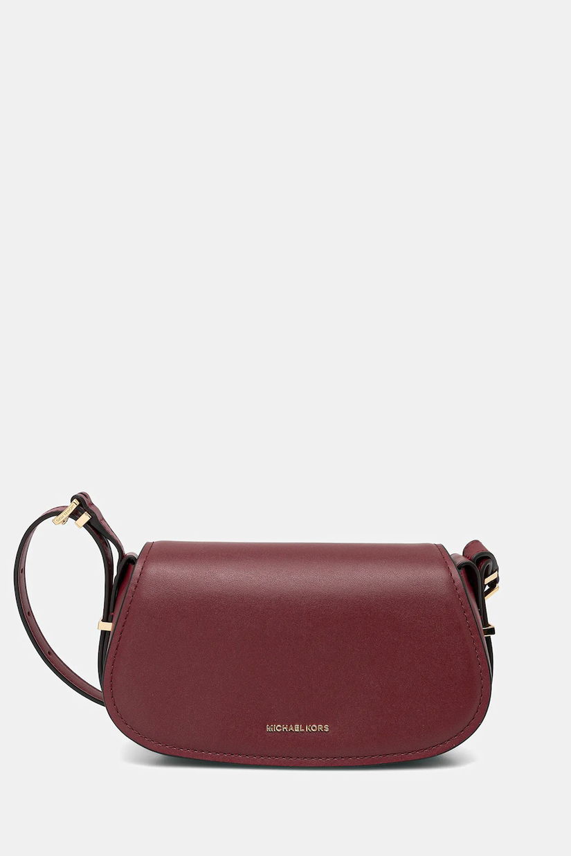 MICHAEL Michael Kors geantă de piele culoarea verde, 32S5GL0C1L