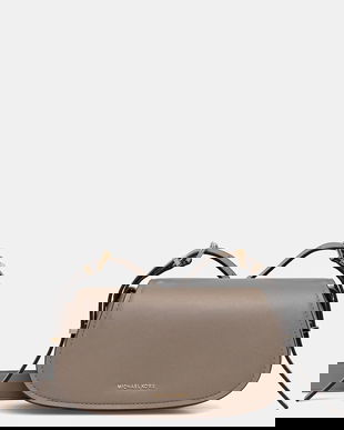 MICHAEL Michael Kors geantă de piele culoarea verde, 32S5GL0C1L