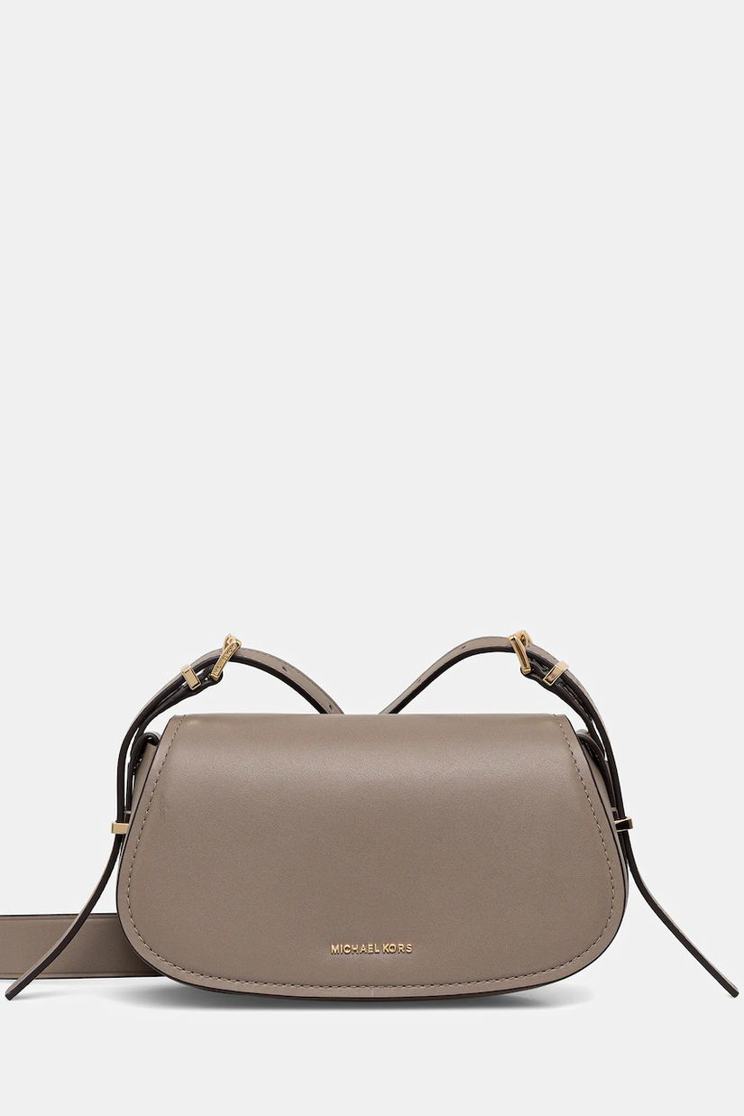 MICHAEL Michael Kors geantă de piele culoarea verde, 32S5GL0C1L