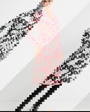 Marella rochie Emme by Marella culoarea bej, midi, evazați, 2525226101200