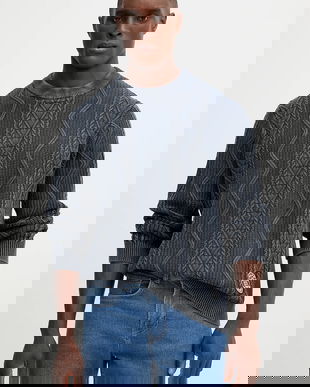 Pepe Jeans pulover de bumbac culoarea bleumarin, PM7000001