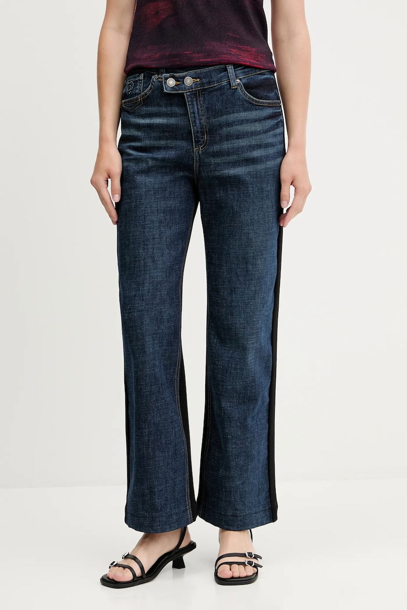 Desigual pantaloni de trening TWIST cu imprimeu, 25WWDD14