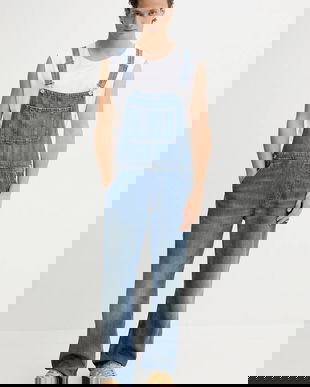 Tommy Jeans salopete din denim DM0DM21244