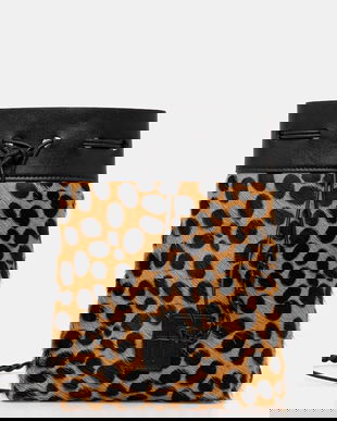 Forte Forte poșetă de piele culoarea maro, 14220.my.bag