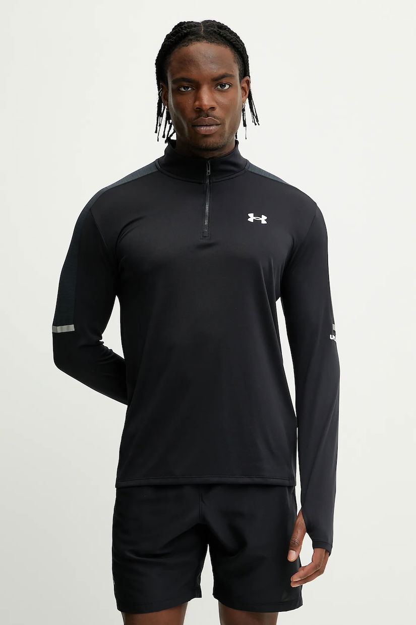 Under Armour hanorac de antrenament Tech Utility culoarea negru, uni, 1385977