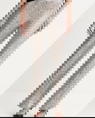 Hoss Intropia pantaloni culoarea verde, drept, high waist, 6542819