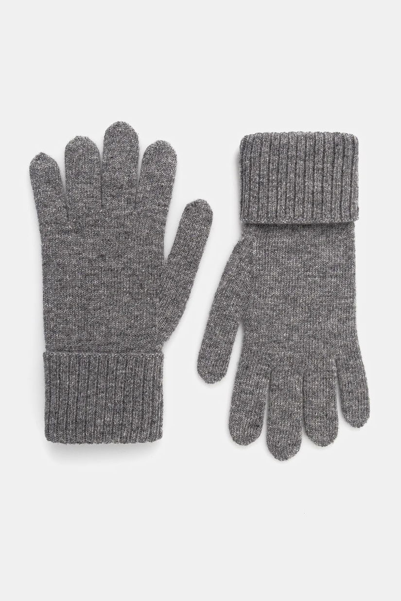 Weekend Max Mara mănuși de lână ZAMIANEW culoarea gri, 2525566055600