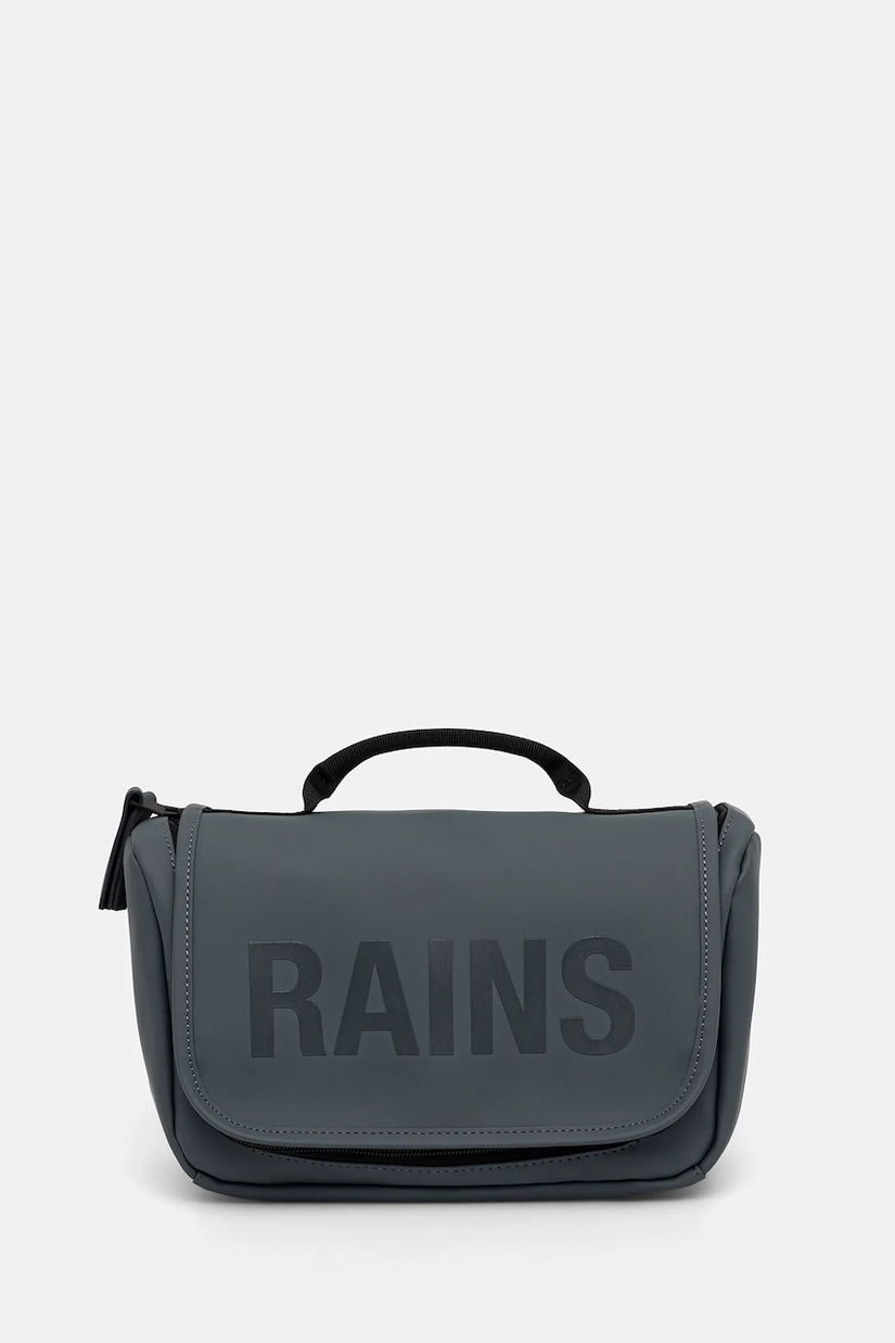 Rains portfard 16310 Texel Wash Bag culoarea gri, 16310