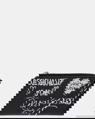 Desigual portofel SESHAT EMMA 2.0 culoarea negru, 25WAYP44