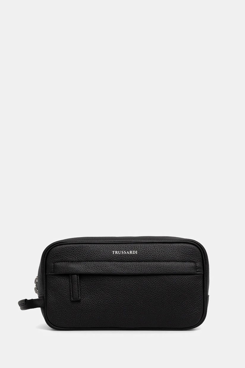 Trussardi pungă cosmetice culoarea negru, I045E000078N
