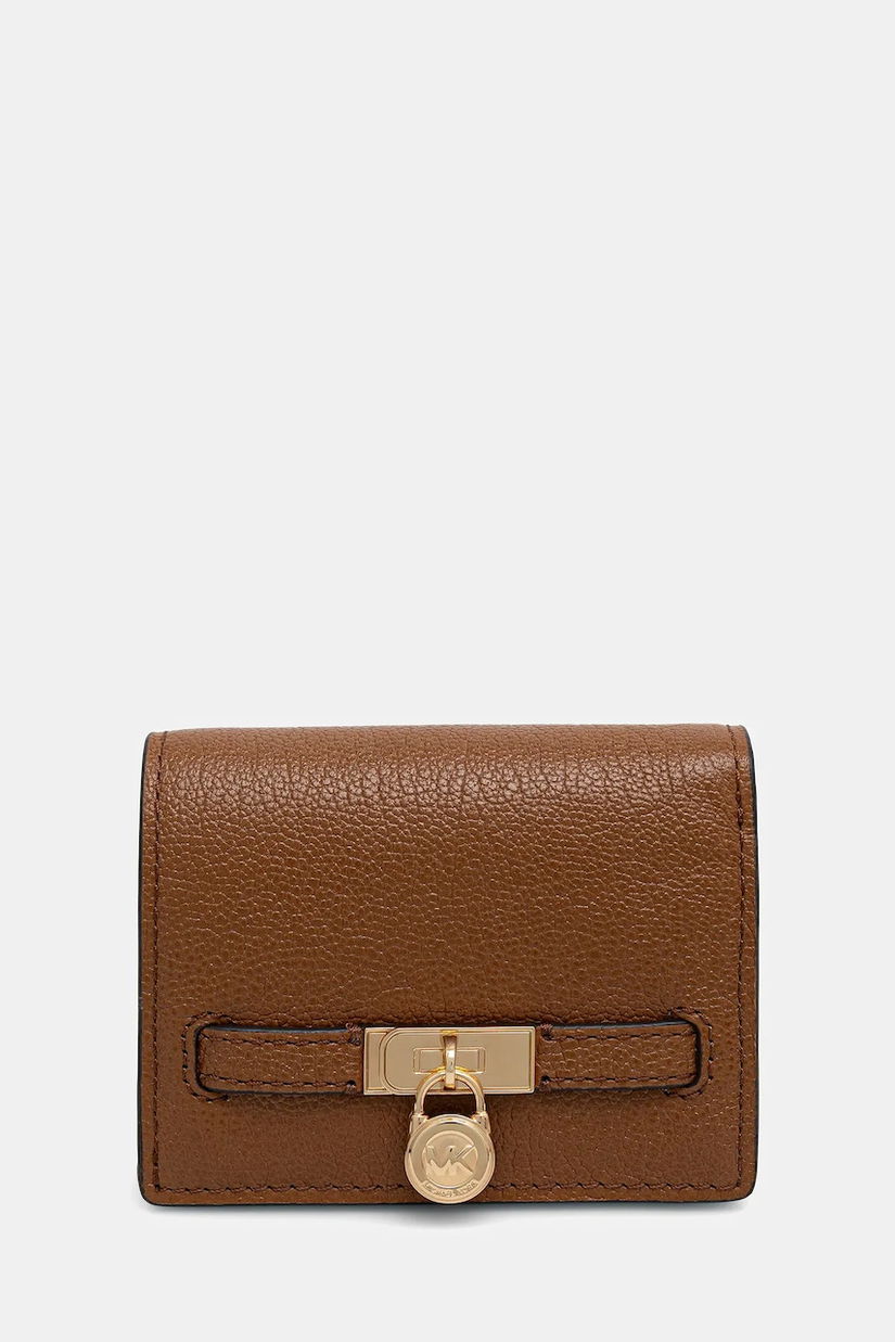 MICHAEL Michael Kors portofel de piele culoarea maro, 32F5GNXD1L