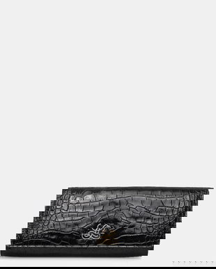 Luisa Spagnoli poșetă piele culoarea negru, 542509