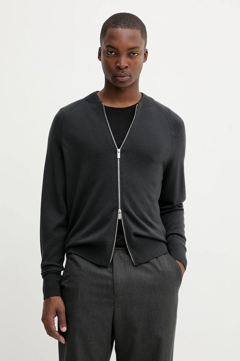 BARENA VENEZIA cardigan din lână Knitwear Dugo culoarea gri, KNU5291.504