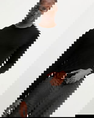 BARENA VENEZIA pulover de lână Knitwear Ato culoarea negru, light, KNU4000.429