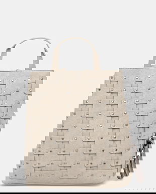 Desigual rucsac NEW PATCH 1 PIEDRA culoarea bej, mic, 25WAKP40